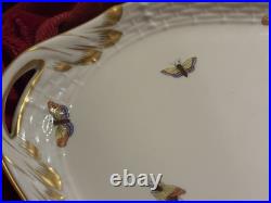 You Have Been Waiting For This Herend HP Birds & Butterflies 14 Sandwich Tray