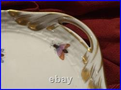 You Have Been Waiting For This Herend HP Birds & Butterflies 14 Sandwich Tray