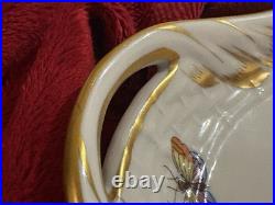 You Have Been Waiting For This Herend HP Birds & Butterflies 14 Sandwich Tray