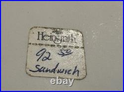 You Have Been Waiting For This Herend HP Birds & Butterflies 14 Sandwich Tray