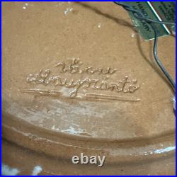 Zsurizte Hungary Wall Plate Bird 9 Folk Hand Painted Porcelain Countrycore