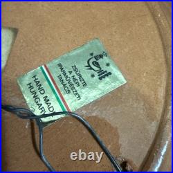 Zsurizte Hungary Wall Plate Bird 9 Folk Hand Painted Porcelain Countrycore