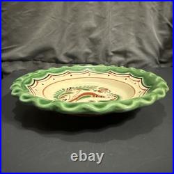 Zsurizte Hungary Wall Plate Bird 9 Folk Hand Painted Porcelain Countrycore